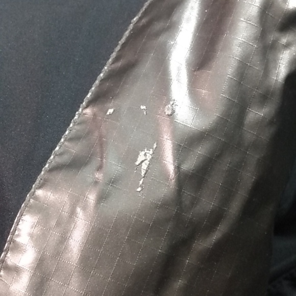 Rare Vintage POLO Ralph Lauren Polo Sport Black N Silver Down Puffer Jacket - Picture 16 of 16